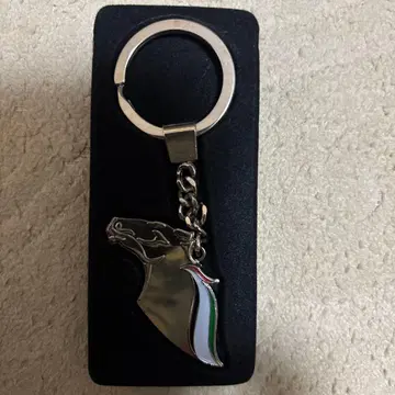 말 머리 키링 실버