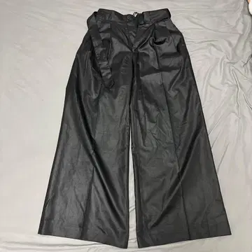 HYKE 블랙 와이드 팬츠 사이즈 1