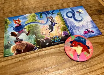 주토피아2 복슬복슬 캔뱃지 닉