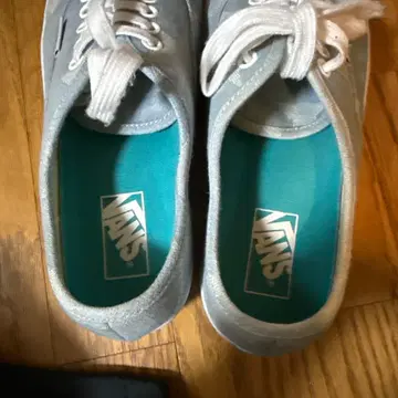 VANS 그레이 스니커즈 별 패턴