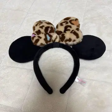 미니 마우스 레오파드 무늬 머리띠