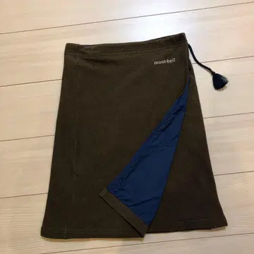 몽벨 샤미스 랩스커트 S 플리스 무릎담요