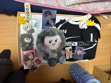 treasure 요시노리 봉제 인형 TRUZ 트레이딩 카드 라이브 맨투맨