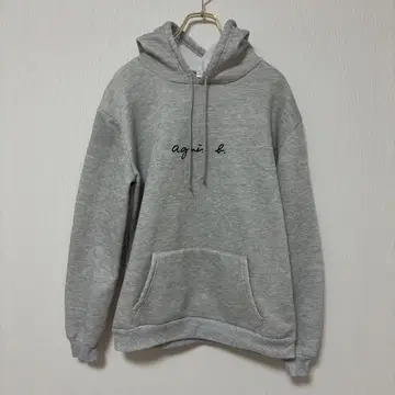 에네스베 후드티 인기 캐주얼 로고 그레이 후드