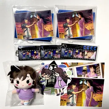 명탐정 코난 메모리얼 컷 FILE.3 홈즈의 묵시록 신이치 & 란 세트