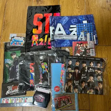 A!group 데뷔 전 굿즈 세트