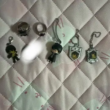 히바리 쿄야 6세트 가정교사 히트맨 REBORN! 반지 키링