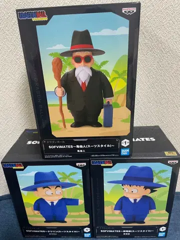 드래곤볼 sofvimates 소프트 비닐 메이트 거북선인 크리링 손오공