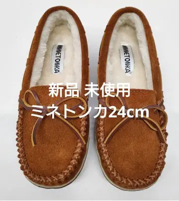 미네통카 24cm 모카신 TILIA 브라운