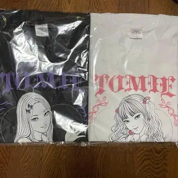 갸루 토미에 이토 준지 마이멜로디 T셔츠