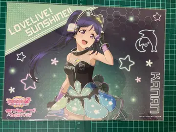 마츠우라 카난 런치매트 캐릭터 카페 러브 라이브 Aqours 선샤인