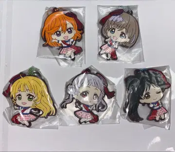 러브 라이브! 슈퍼스타 캡슐 러버 마스코트 3 5인 세트