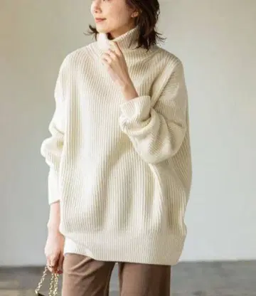 노블 엑스트라 파인 메리노 빅 터틀 화이트 플라주