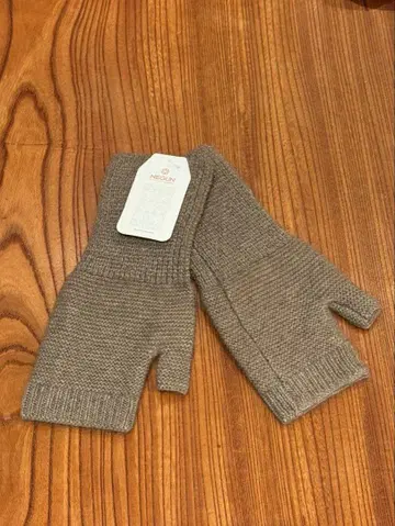 캐시미어 100% 핸드 워머 두꺼운 원단 오가닉 브라운