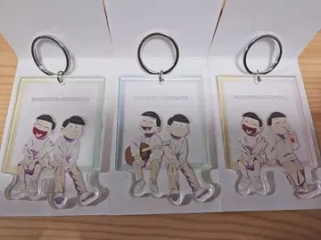 오소마츠 6쌍둥이 mixx garden 커플 아크릴 키링 세트