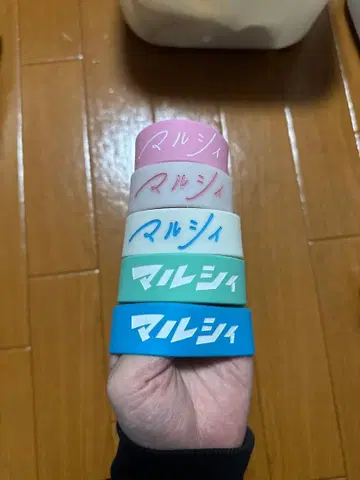마루시이 러버 밴드 5개 세트