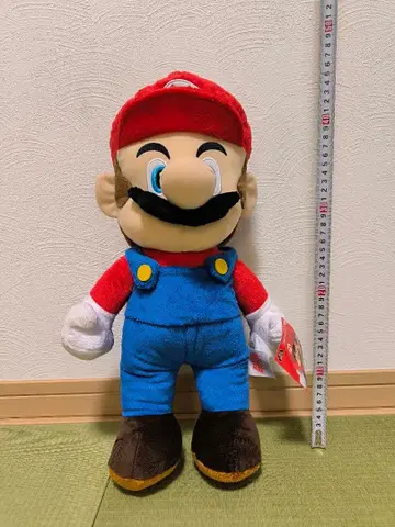 [ 미사용 새상품 ] 슈퍼 마리오 봉제 인형 약 45cm