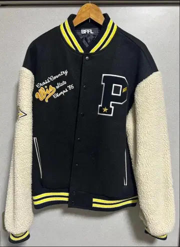 바시티 자켓 보아 소매