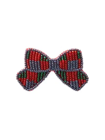 패밀리아 리본 브로치 (복조리 포함)