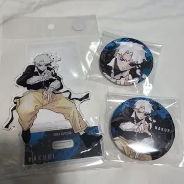 카구라바치 아크릴 스탠드 캔뱃지 사치 린 하쿠리