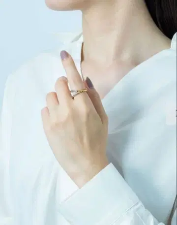 JOUETE(쥬에테) 젠더리스 링 커프 콤비 컬러