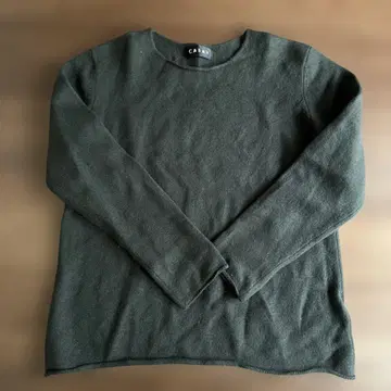 CABAN 다크 그린 긴팔 니트 스웨터