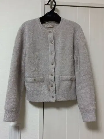 아푸와이저 리셰 키라키라 니트 풀오버 가디건 그레이지