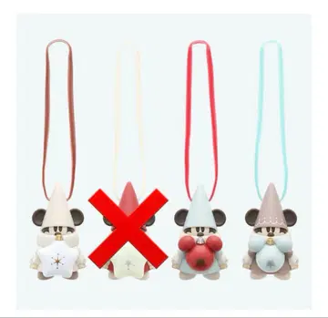 TDR 크리스마스 2025 릴린린 오너먼트 3개 세트