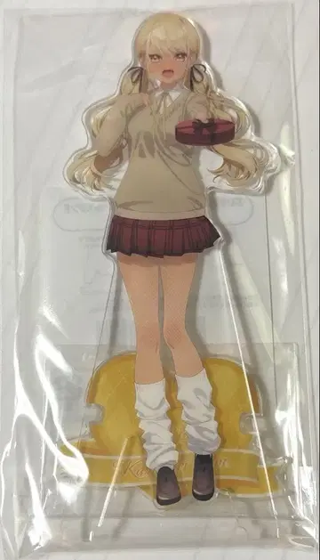 브이스포 아크릴 스탠드 칸나리 큐피 발렌타인