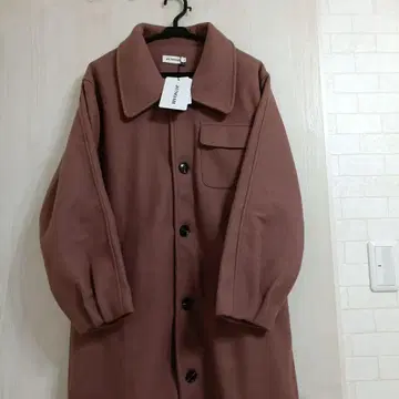 택 포함 새상품 미사용 JUNONA 롱 코트