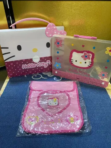 키티 서류 케이스 타월 케이스 카오하나 키티 레트로
