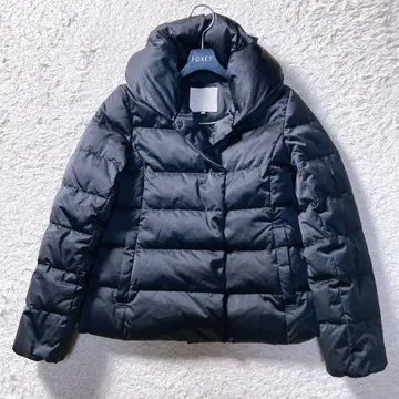 새상품급 자유구 레어 사이즈 30 숄카라 다운 자켓 블랙