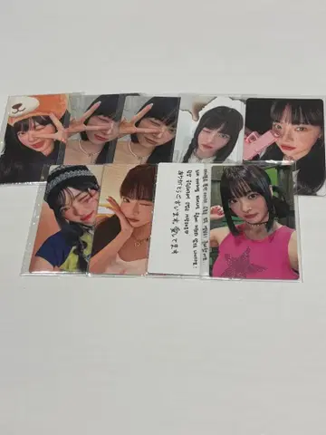 르세라핌 운채 트레이딩 카드