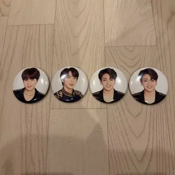 BTS 캔뱃지 윤기 진 정국