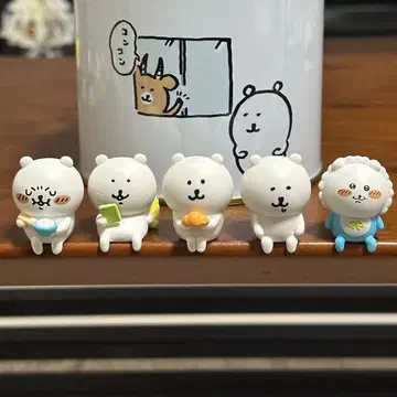 앉아있는 나가노의 곰 5세트
