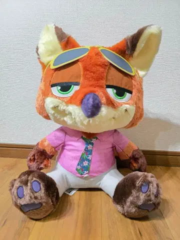 주토피아2 닉 와일드 BIG 봉제 인형