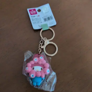 산리오 미야쿠미야쿠 파스텔  입체 마스코트 마이멜로디 키링