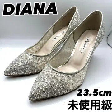 컨디션 최상 DIANA 브라이덜 글리터 튤 23.5 힐 결혼식