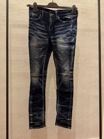 00s fuga skinny denim japanese label 데님
