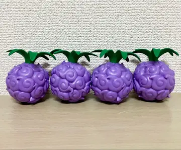 악마의 열매 야미야미 열매 컬렉션 피규어 원피스 검은 수염 4개