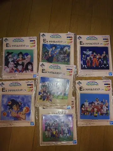 제일복권 드래곤볼 스냅2 E상 아크릴 스탠드 컴플리트 세트