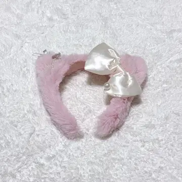 USJ 키티 머리띠 리본 핑크