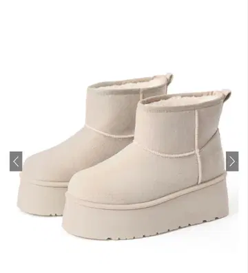 통굽 페이크 어그 부츠[zr1314]