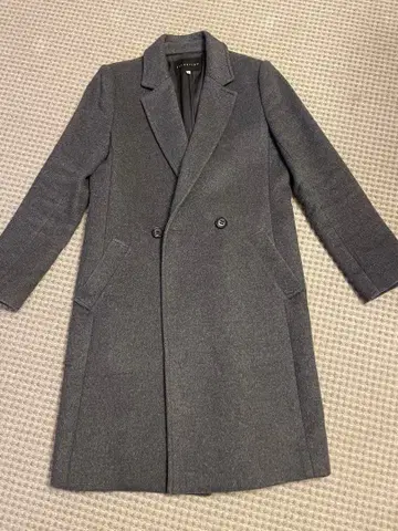 ESTNATION 롱 코트 그레이