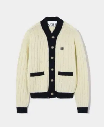 SATUR FARO POCKET BOUCLE 가디건