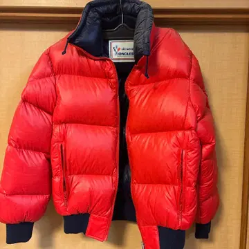 MONCLER 다운 자켓 빨간색