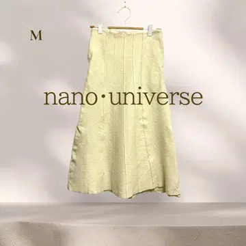 나노 유니버스 스커트 울 페미닌 플레어 걸리시 고급  M