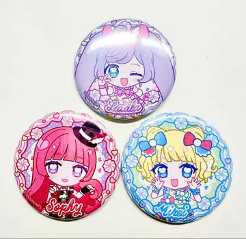 프리파라 캬라핀 트레이딩 캔뱃지 라라 미레이 소피