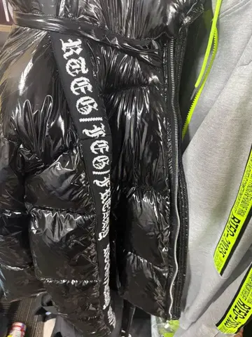 블랙 다운 자켓