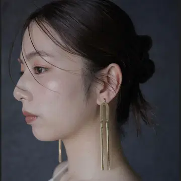 sassy 태슬 골드 귀찌 웨딩 결혼식 신부